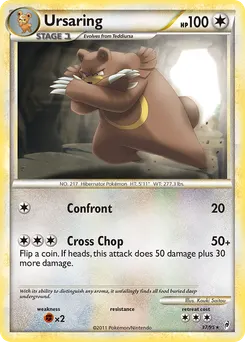 Ursaring #37, Reverse Foil