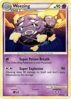 Weezing #38, Reverse Foil