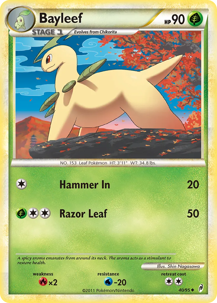 Bayleef #40, Call of Legends