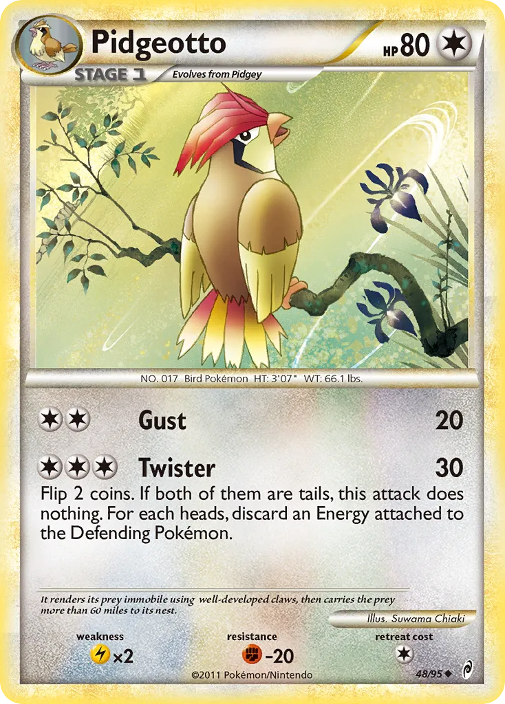 Pidgeotto #48, Call of Legends