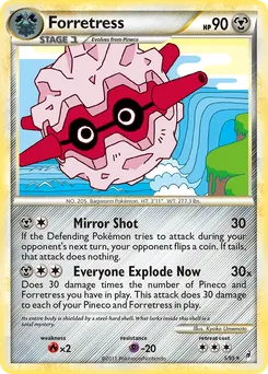 Forretress #5, Reverse Foil