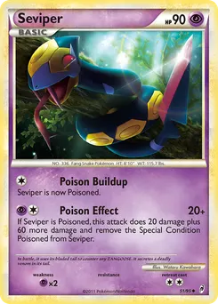 Seviper #51, Reverse Foil
