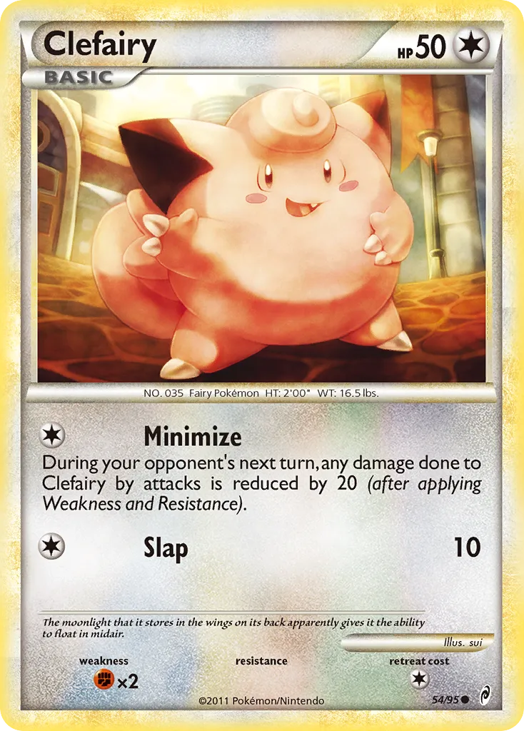 Clefairy #54, Call of Legends