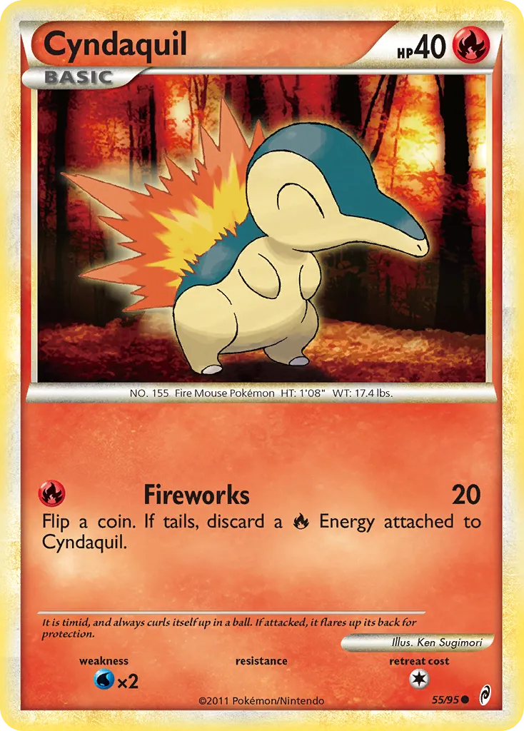 Cyndaquil #55, Call of Legends