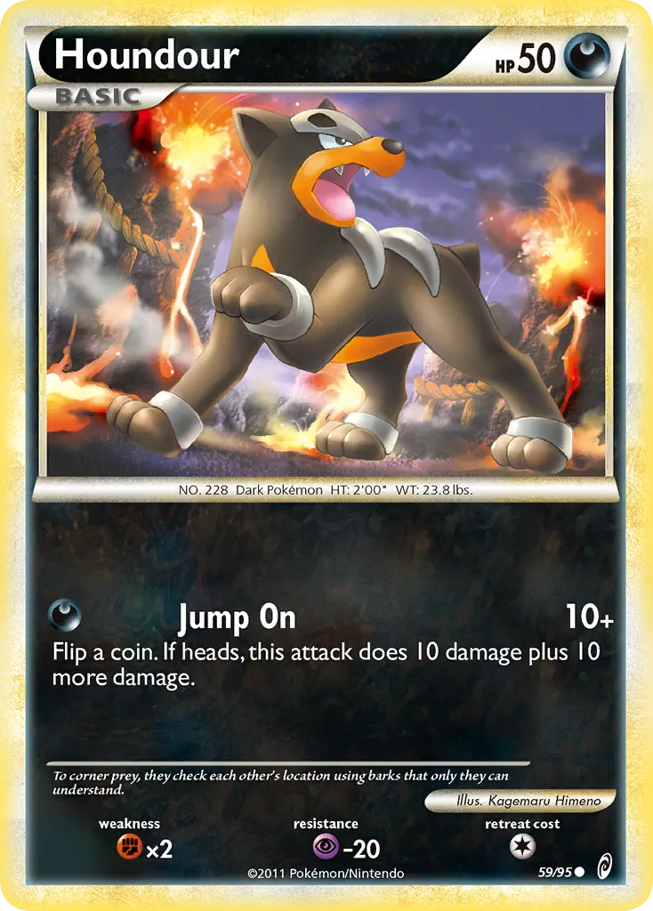 Houndour #59, Call of Legends