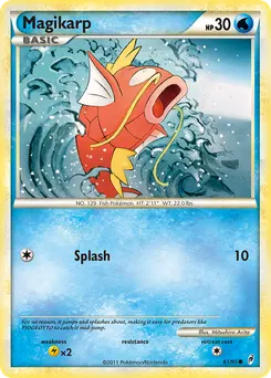 Magikarp #61, Reverse Foil