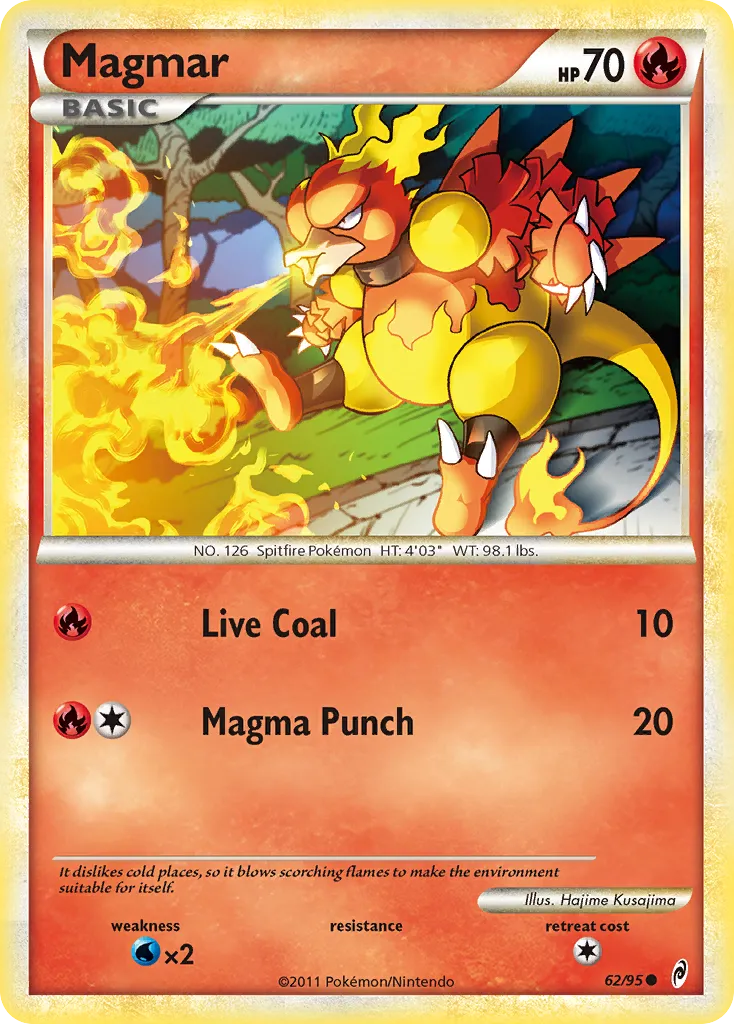 Magmar #62, Call of Legends