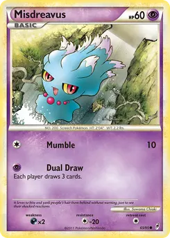 Misdreavus #65, Reverse Foil