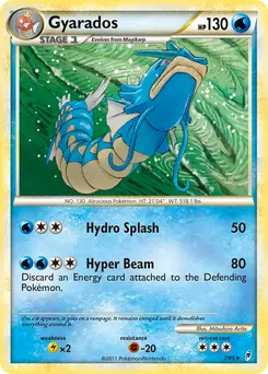 Gyarados #7, Reverse Foil