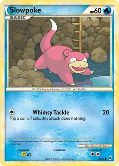 Slowpoke #70, Reverse Foil