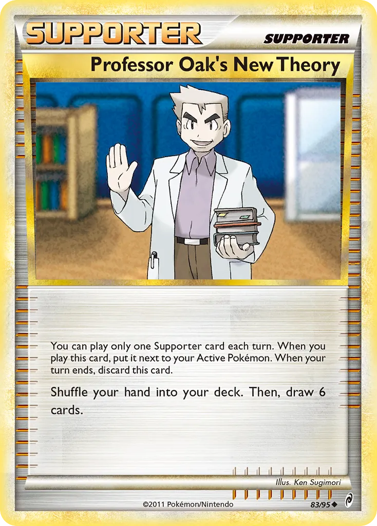 Professor Oak's New Theory #83, Call of Legends Reverse Foil