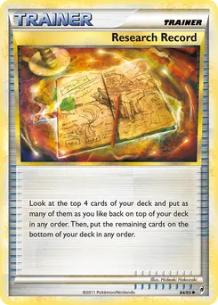 Research Record #84, Reverse Foil