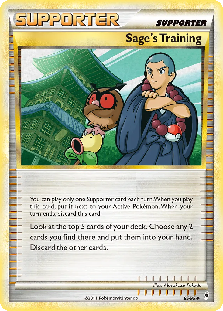 Sage's Training #85, Call of Legends Reverse Foil
