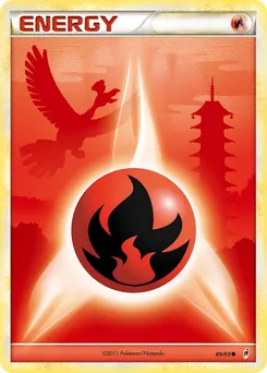 Fire Energy #89, Crosshatch-2011 Play! Pokemon