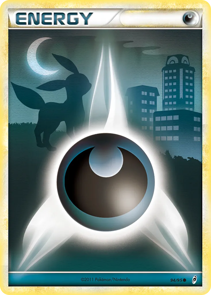 Darkness Energy #94, Call of Legends Crosshatch-2011 Play! Pokemon