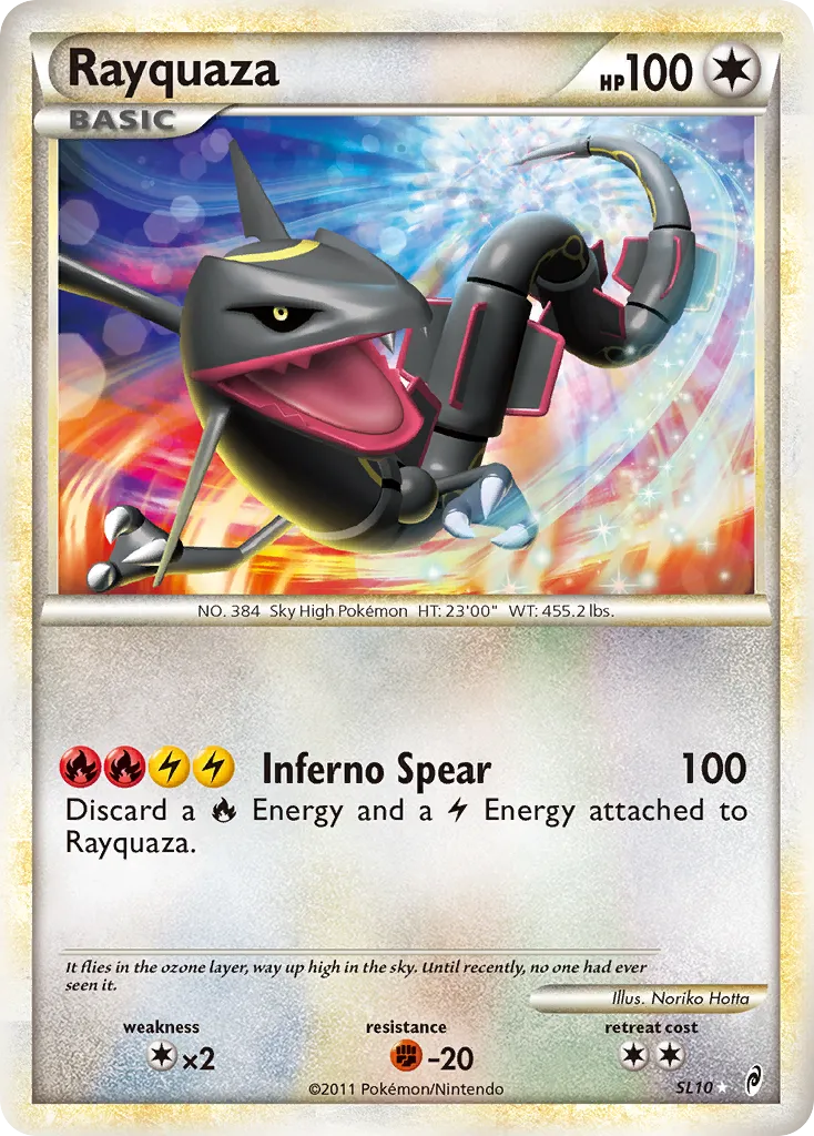 Rayquaza #SL10, Call of Legends