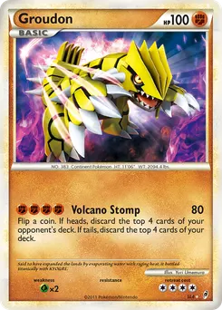 Groudon #SL4, Standard