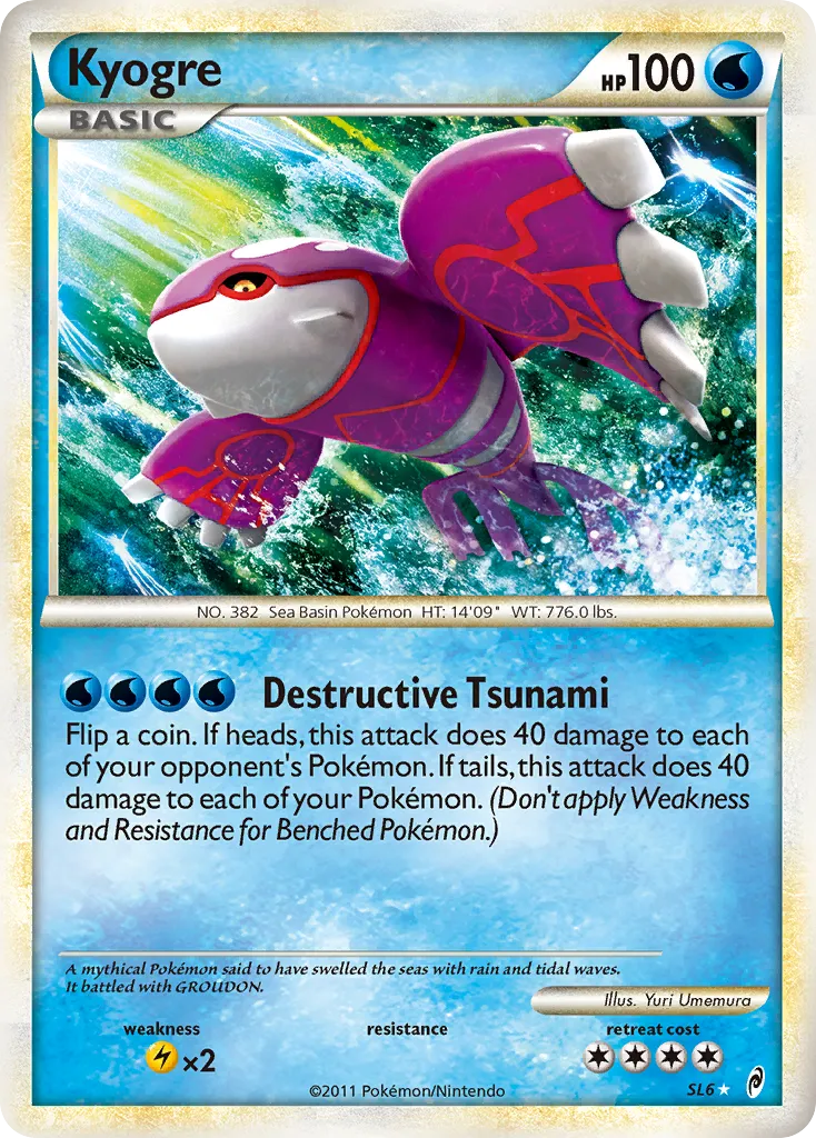 Kyogre #SL6, Call of Legends
