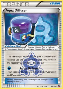 Aqua Diffuser #23, Reverse Foil