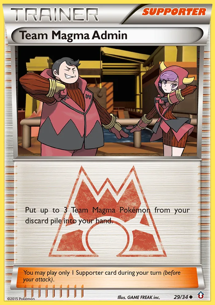 Team Magma Admin #29, Double Crisis