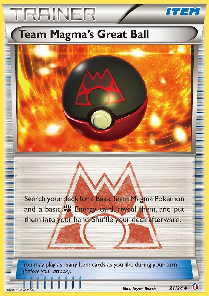 Team Magma's Great Ball #31, Double Crisis