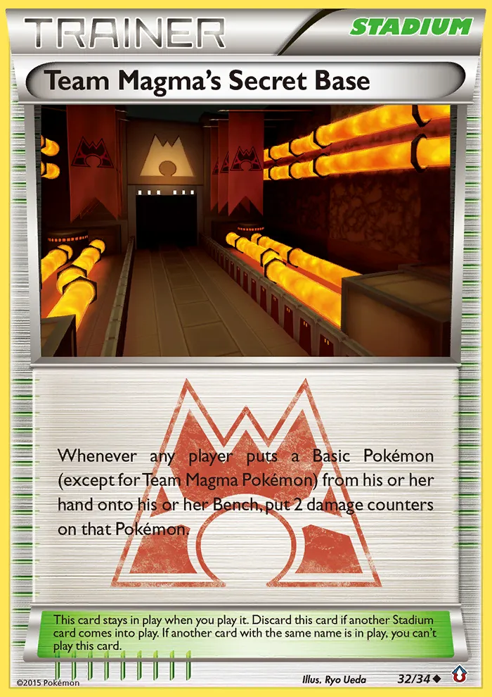 Team Magma's Secret Base #32, Double Crisis