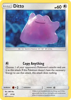 Ditto #17, Standard