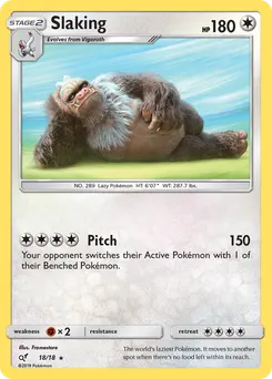 Slaking #18, Standard