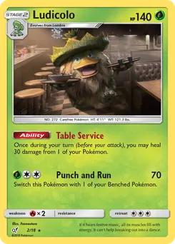 Ludicolo #2, Standard