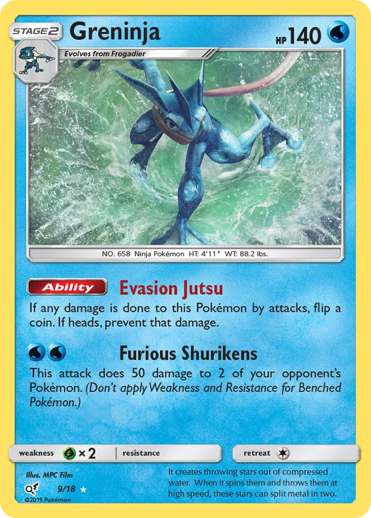 Greninja #9, Detective Pikachu