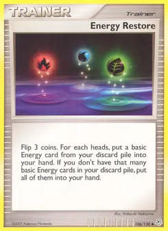 Energy Restore #106, Diamond & Pearl