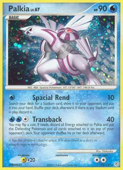 Palkia #11, Reverse Foil