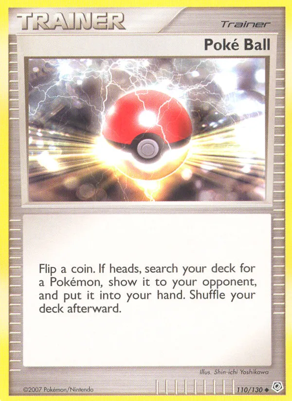 Poké Ball #110, Diamond & Pearl Reverse Foil
