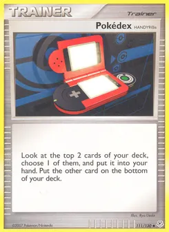 Pokédex HANDY910is #111, Diamond & Pearl