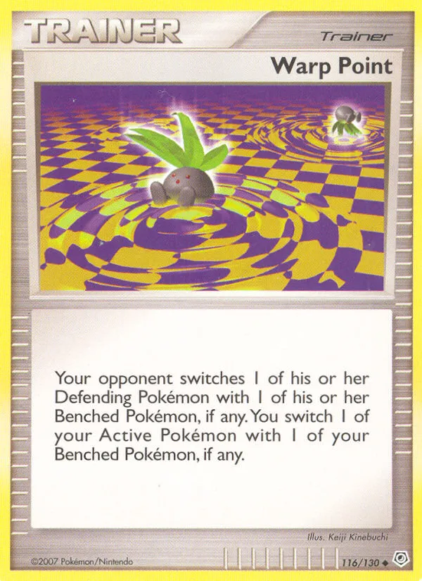 Warp Point #116, Diamond & Pearl Reverse Foil