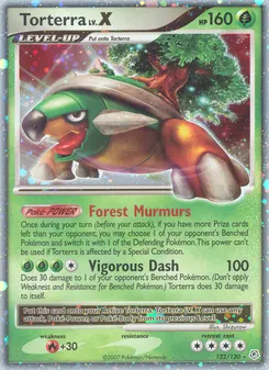 Torterra LV.X #122, Diamond & Pearl