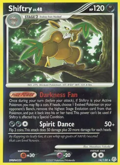 Shiftry #14, Reverse Foil