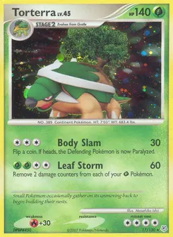 Torterra #17, Reverse Foil