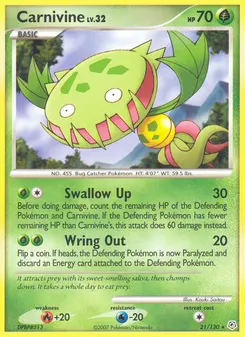 Carnivine #21, Reverse Foil
