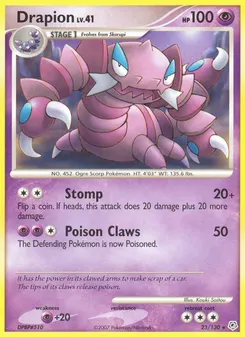 Drapion #23, Reverse Foil