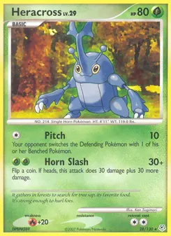 Heracross #28, Reverse Foil
