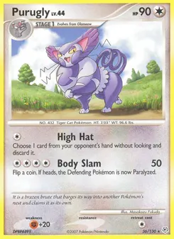 Purugly #36, Reverse Foil