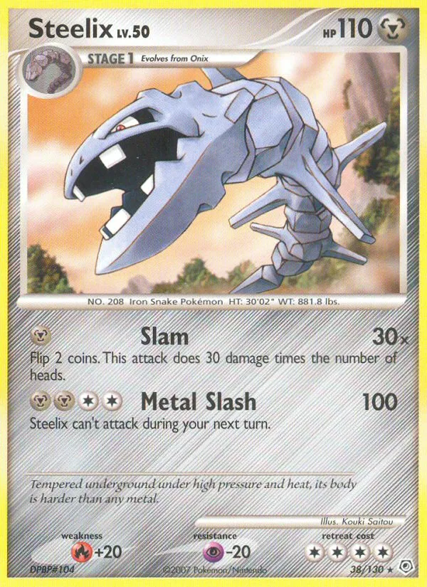 Steelix #38, Diamond & Pearl