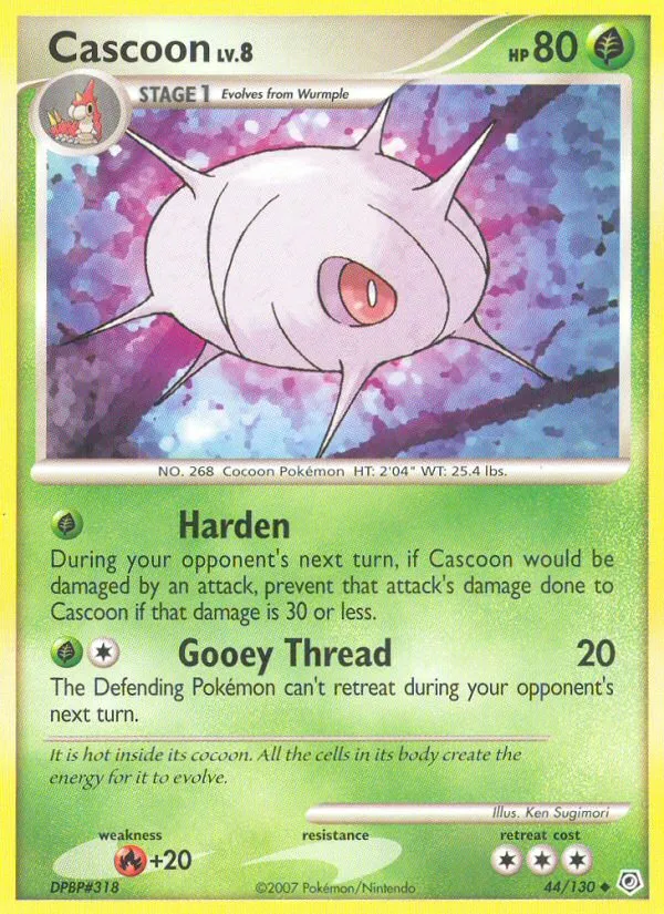 Cascoon #44, Diamond & Pearl Reverse Foil