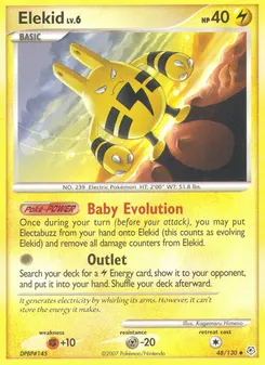 Elekid #48, Reverse Foil