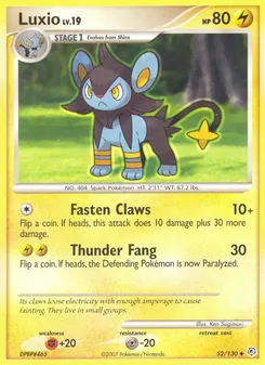 Luxio #52, Prerelease