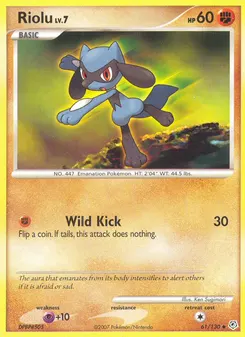 Riolu #61, Pokemon Countdown Calendar