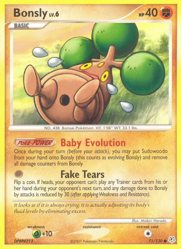 Bonsly #71, Diamond & Pearl Reverse Foil
