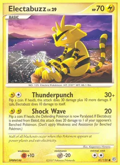 Electabuzz #81, Reverse Foil