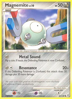 Magnemite #87, Reverse Foil
